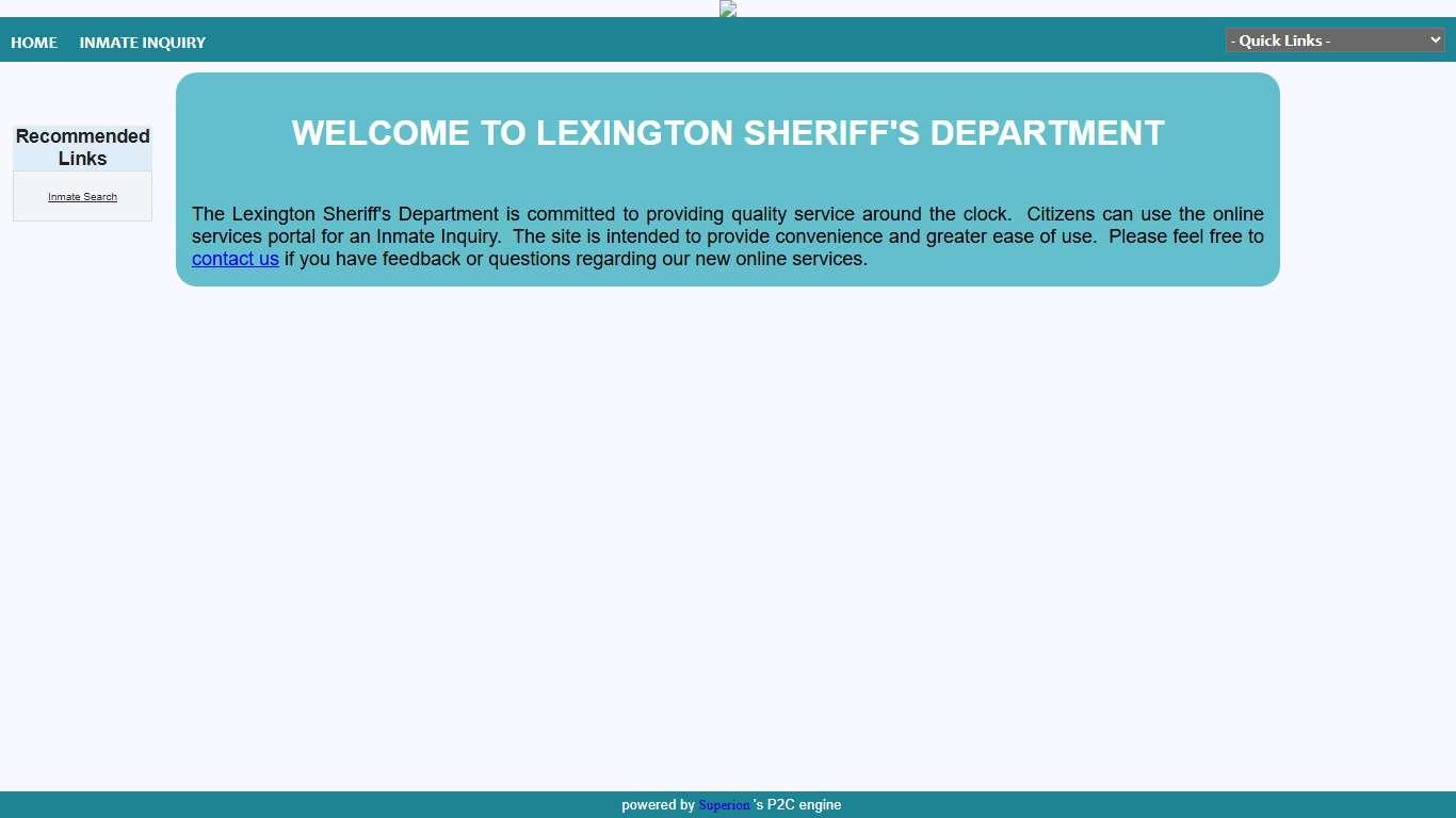 Lexington County Sheriff Office P2C